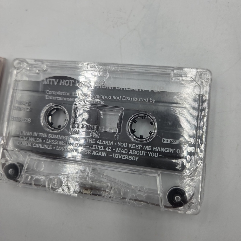 MTV Hot Hits from Cherry 7UP Cassette Tested 1988 Rare Jody Watley Taylor Dayne - Picture 4 of 4